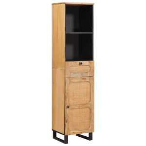 Badmöbel Set Mango Massivholz 3-teilig