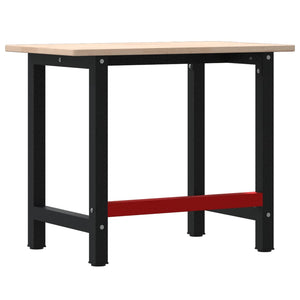 Werkbank Eiche Massivholz 100x60 cm
