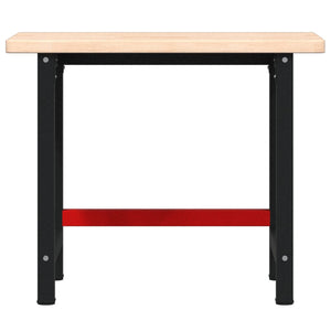 Werkbank Eiche Massivholz 100x60 cm