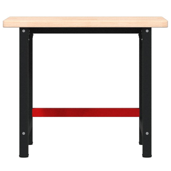 Werkbank Eiche Massivholz 100x60 cm