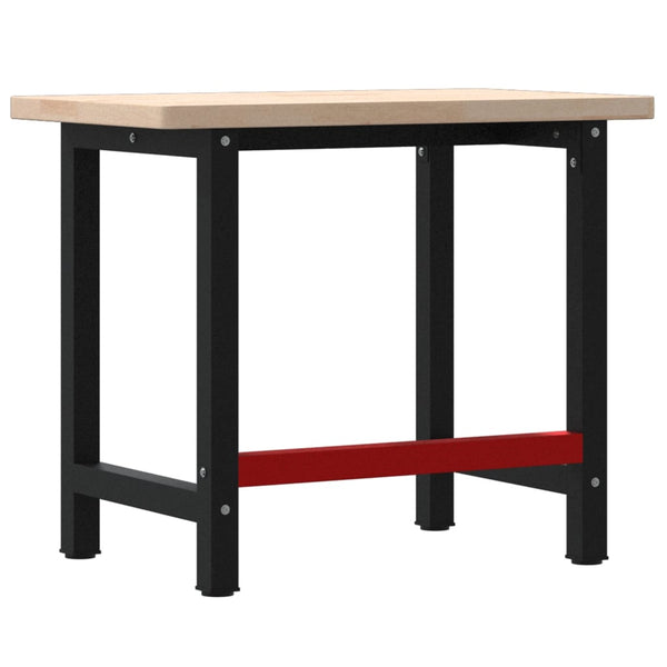 Werkbank Eiche Massivholz 100x60 cm
