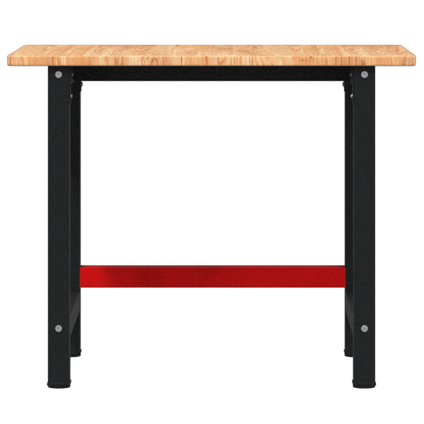 Werkbank Eiche hellbraun 100x60 cm