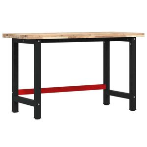 Werkbank Akazie Massivholz 140x60 cm