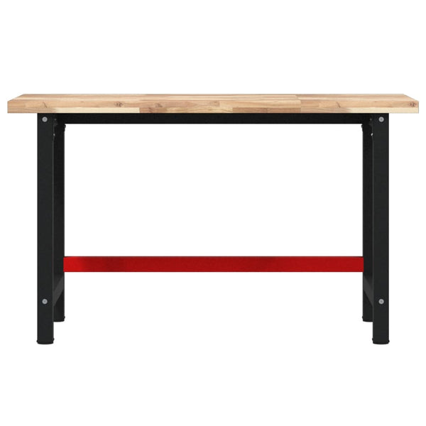 Werkbank Akazie Massivholz 140x60 cm