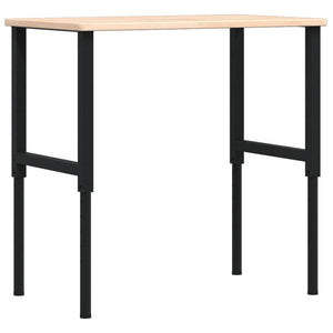 Werkbank Eiche Massivholz 100x60 cm