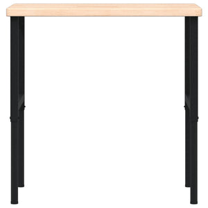 Werkbank Eiche Massivholz 100x60 cm