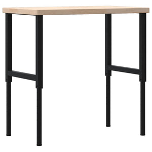 Werkbank Eiche Massivholz 100x60 cm