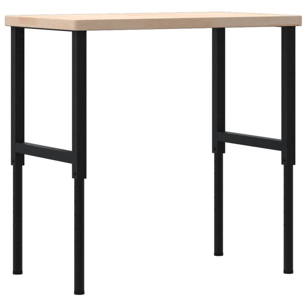 Werkbank Eiche Massivholz 100x60 cm