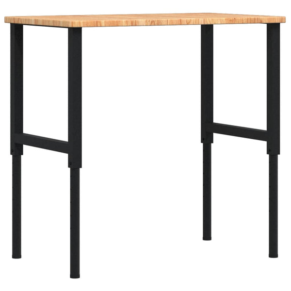 Werkbank Eiche hellbraun 100x60 cm