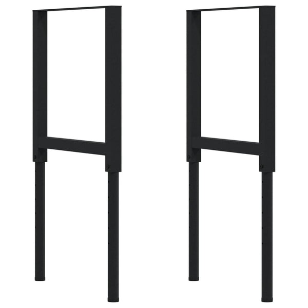 vidaXL Établi 100x60x(71,5-98) cm Bois massif de hêtre Rectangulaire