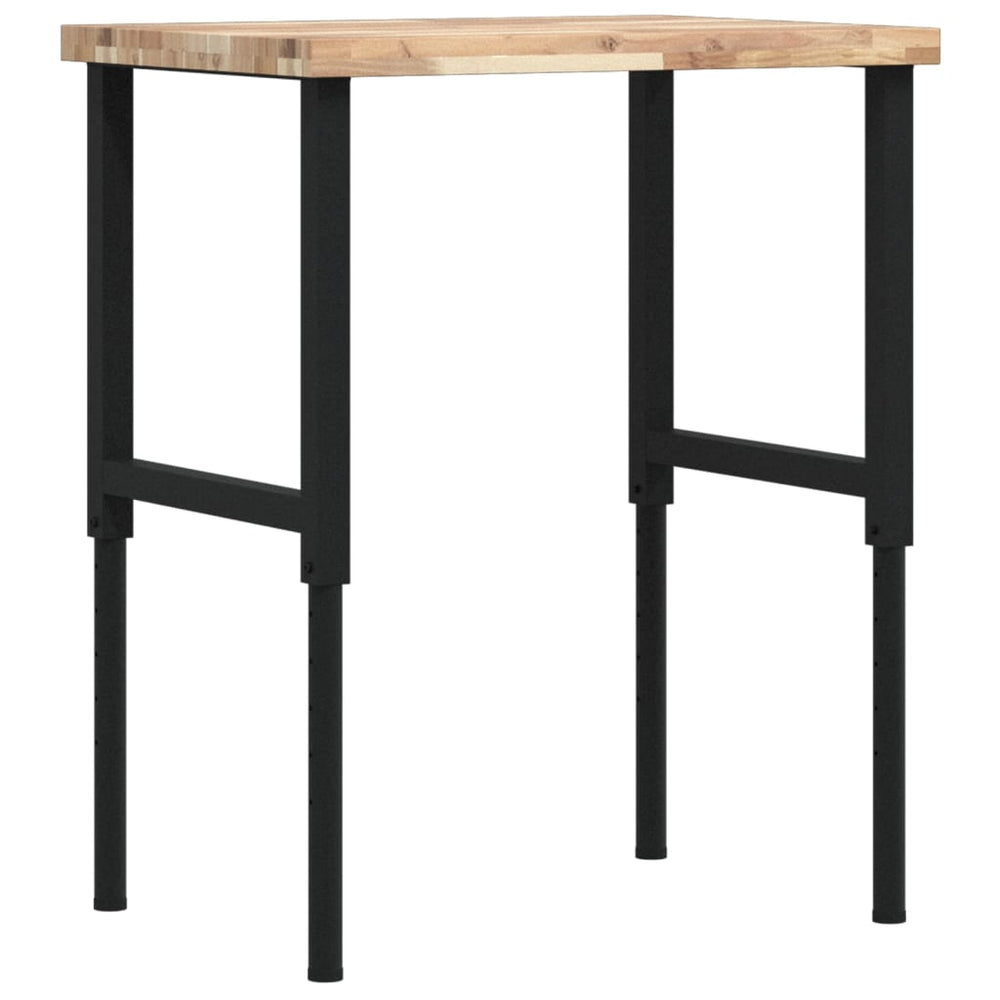 Werkbank Akazie Massivholz 80x60 cm