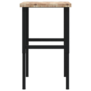 Werkbank Akazie Massivholz 100x60 cm