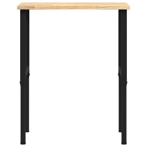 Werkbank Eiche Massivholz, 80x60 cm
