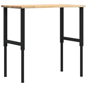 Werkbank Eiche Massivholz 100x60 cm
