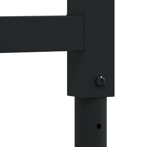 Werkbank Dunkelbraun Eiche Massivholz 80x60 cm