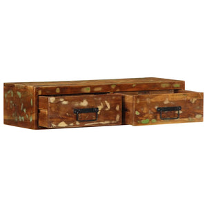 TV-Wandschrank 80 cm Altholz Massiv