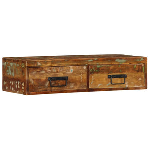 TV-Wandschrank 80 cm Altholz Massiv