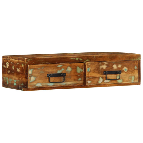 TV-Wandschrank 80 cm Altholz Massiv
