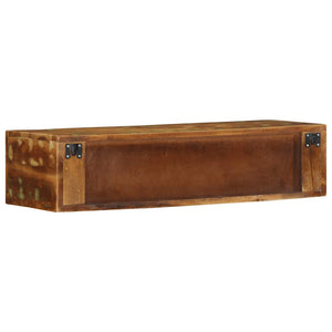 TV-Wandschrank 80 cm Altholz Massiv