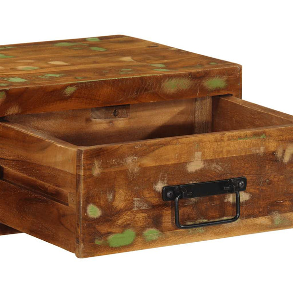 TV-Wandschrank 80 cm Altholz Massiv