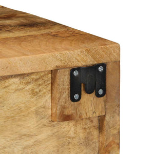 TV-Wandschränke aus Mangoholz, 2er-Set