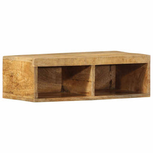 TV-Wandschrank Mangoholz 60x30x19 cm
