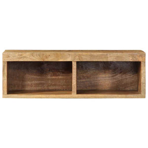 TV-Wandschrank Mangoholz 60x30x19 cm