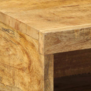 TV-Wandschrank Mangoholz 60x30x19 cm