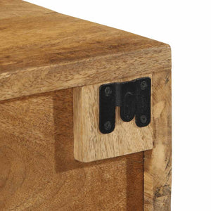 TV-Wandschrank Mangoholz 60x30x19 cm