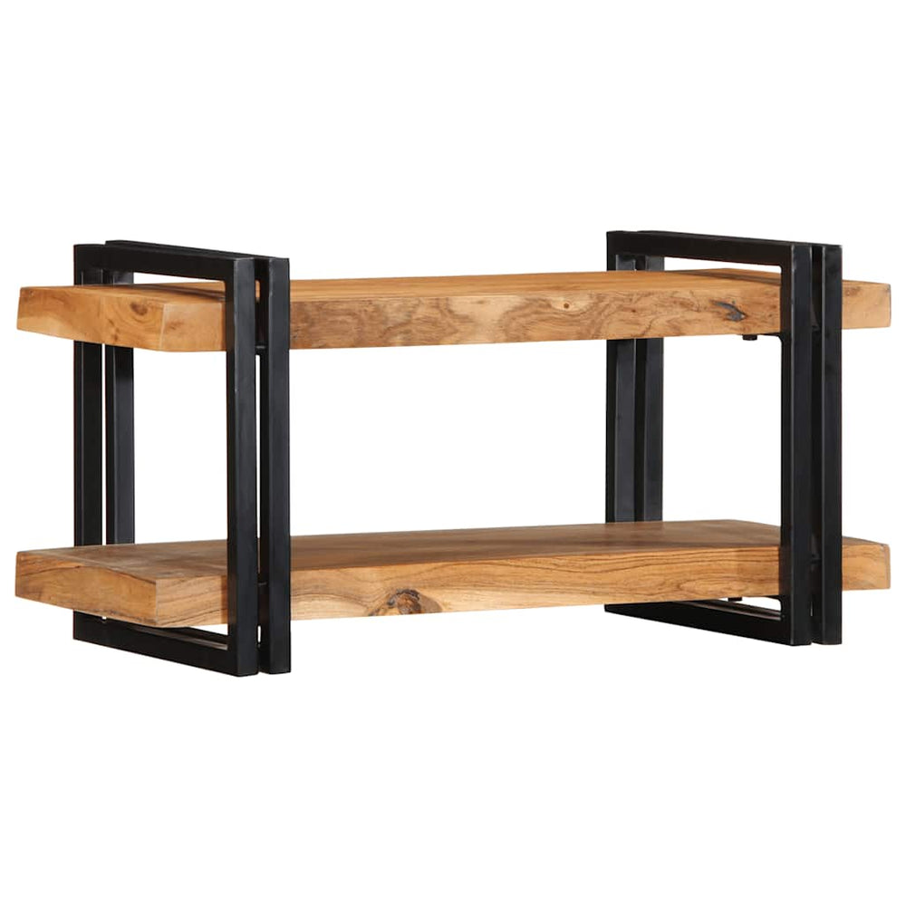 Akazie Wandregal 70 cm Massivholz
