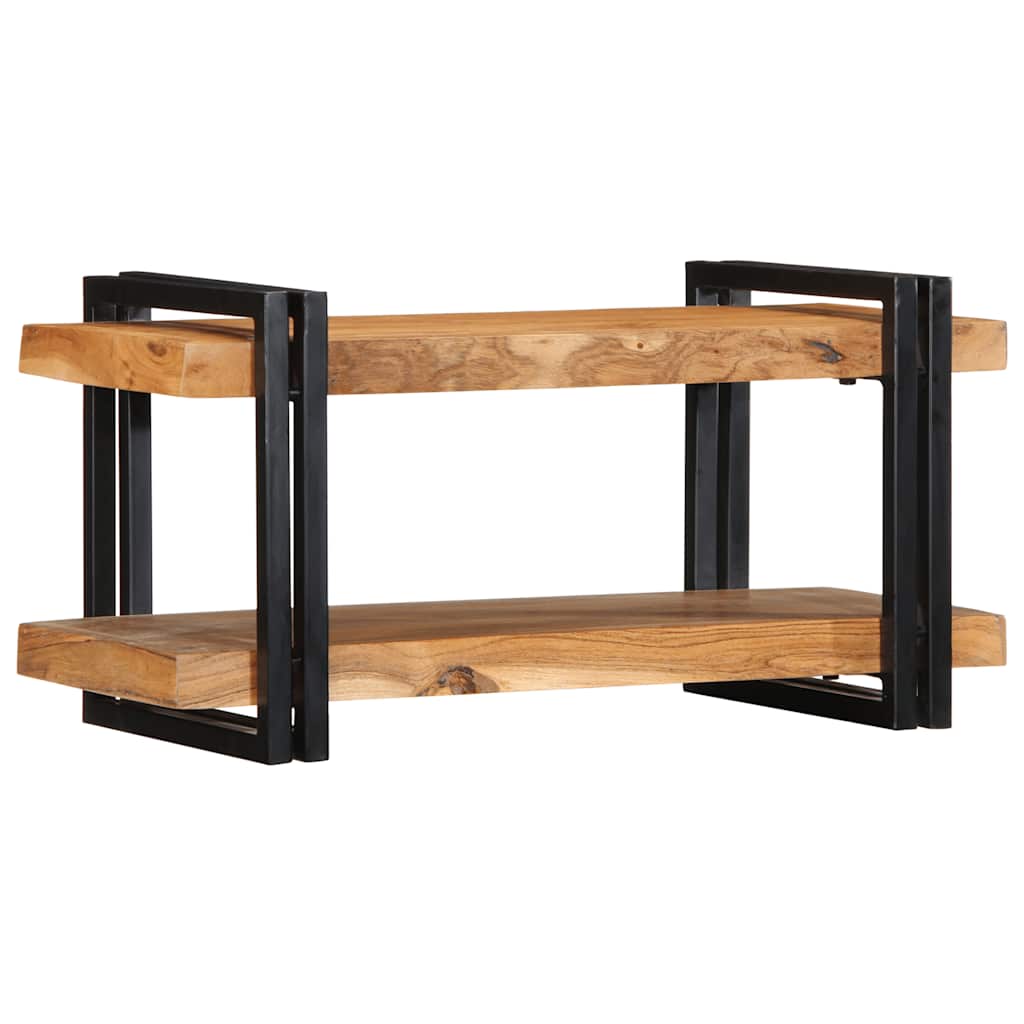 Akazie Wandregal 70 cm Massivholz