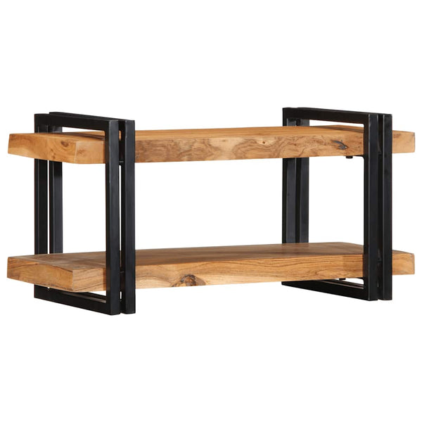 Akazie Wandregal 70 cm Massivholz