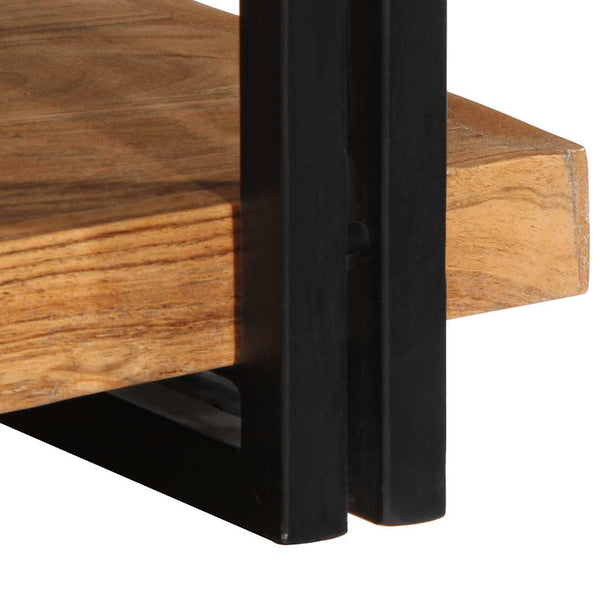 Akazie Wandregal 70 cm Massivholz