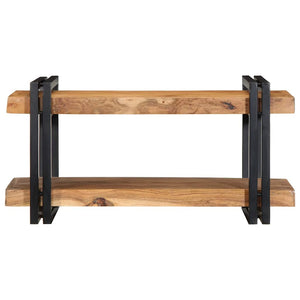 Akazie Wandregal 70 cm Massivholz