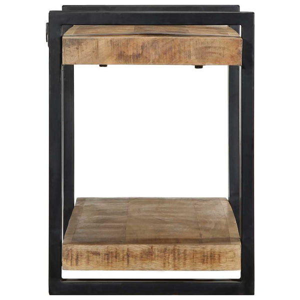 Wandregal Mango Massivholz 90 cm