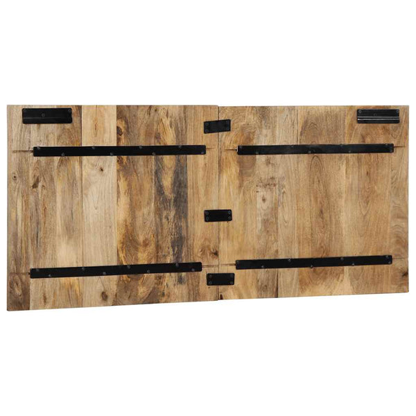 Kopfteil 120 cm Mango Massivholz