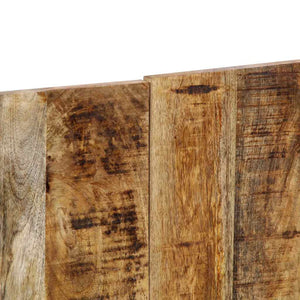 Kopfteil 120 cm Mango Massivholz