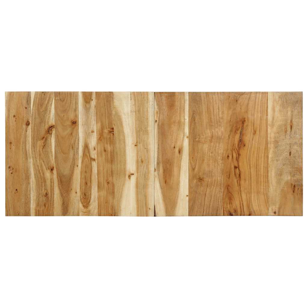Akazie Kopfteil 120 cm Massivholz
