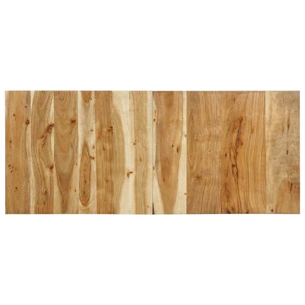 Akazie Kopfteil 120 cm Massivholz