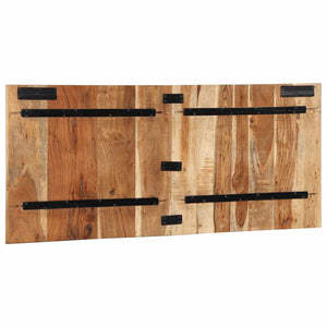 Akazie Kopfteil 120 cm Massivholz