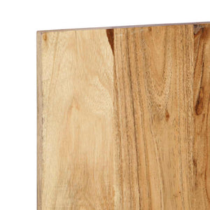 Akazie Kopfteil 140 cm Massivholz