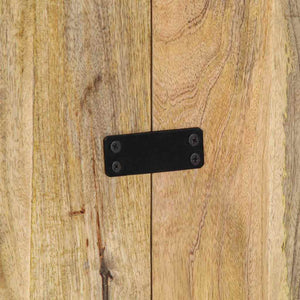 Kopfteil 140 cm Mango Massivholz