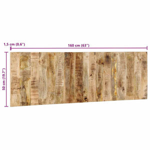 Kopfteil 160 cm Mango Massivholz