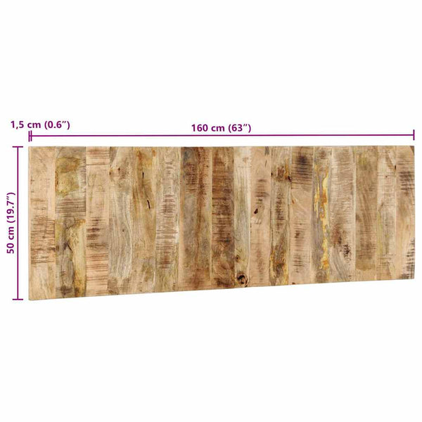 Kopfteil 160 cm Mango Massivholz