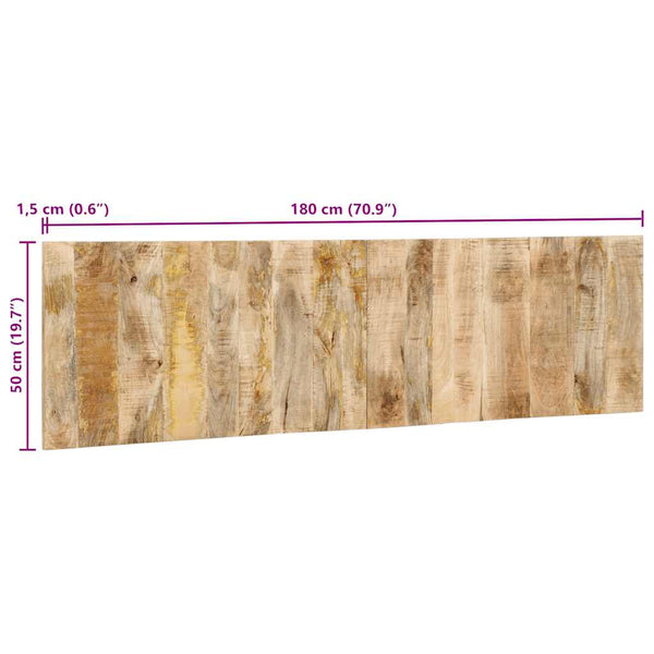 Kopfteil 180 cm Mango Massivholz
