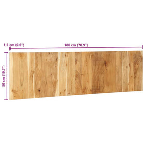 Akazie Kopfteil 180 cm Massivholz