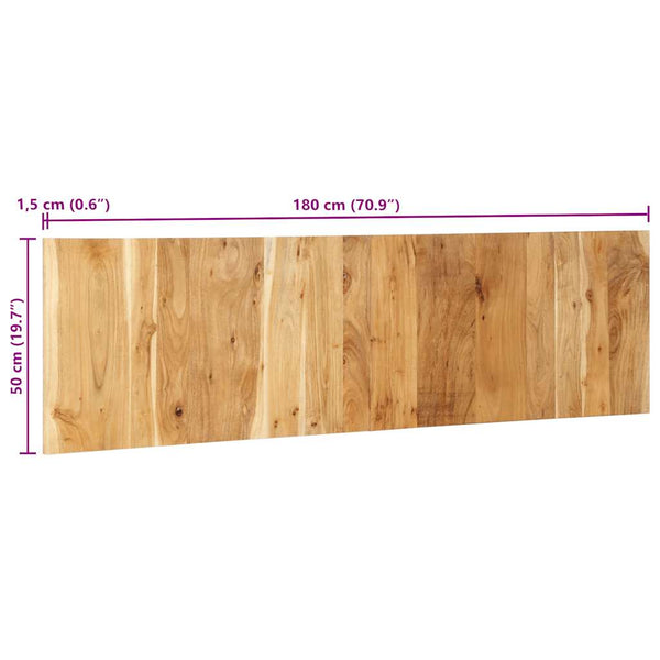 Akazie Kopfteil 180 cm Massivholz