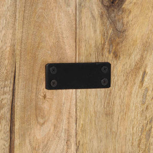 Kopfteil 200 cm Mango Massivholz