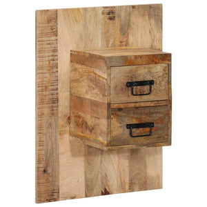 Nachttisch Mango Massivholz 60x32x80 cm