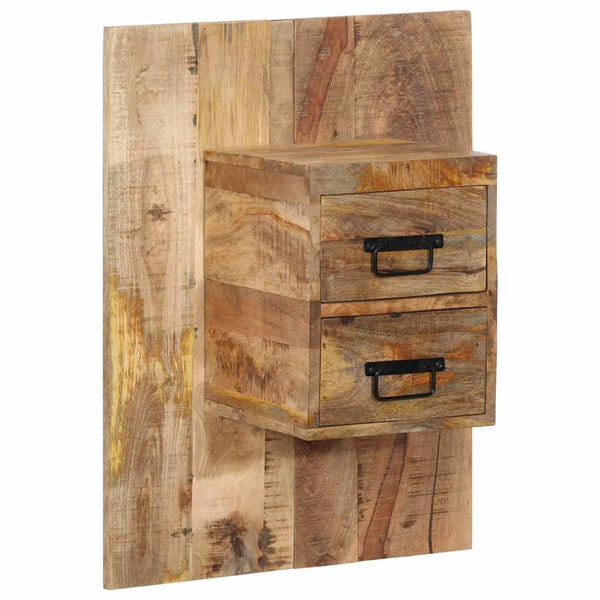Nachttisch Mango Massivholz 60x32x80 cm